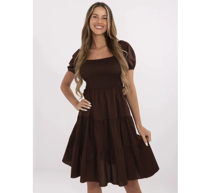 Šaty MI SK A2561.89 tmavě hnědé