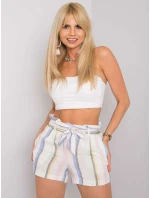Šortky RO SN 2514.34P bílá a modrá Šortky RO SN 2514.34P bílá a modrá