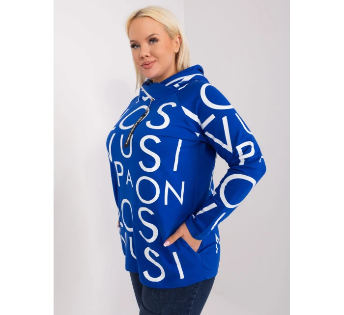 Bluza RV BL kobaltowy model 19465468 - FPrice Bluza RV BL kobaltowy model 19465468 - FPrice