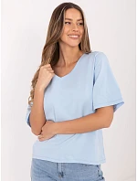 T shirt RV BZ model 22074559 jasny niebieski - FPrice T shirt RV BZ model 22074559 jasny niebieski - FPrice