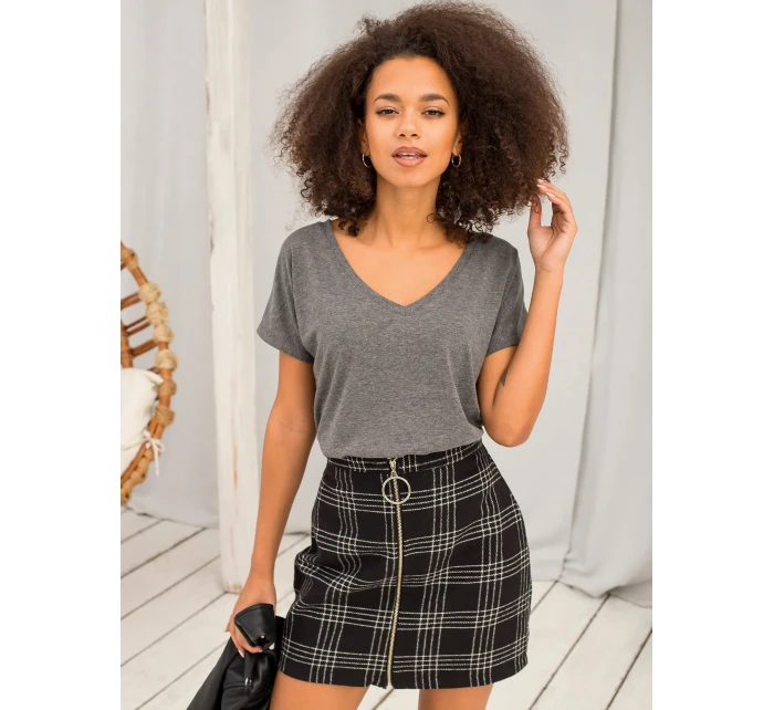 Tričko RV TS 4832.28P tmavě šedá