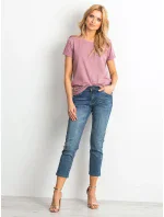 Tričko RV TS 4838.54P tmavě růžová