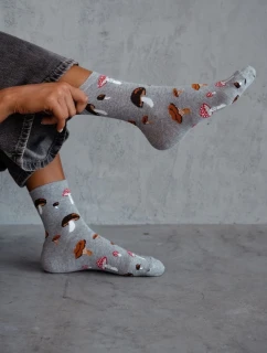 Dámské ponožky Mushrooms 0200.187