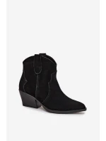 Boty na podpatku  model 219125 Step in style