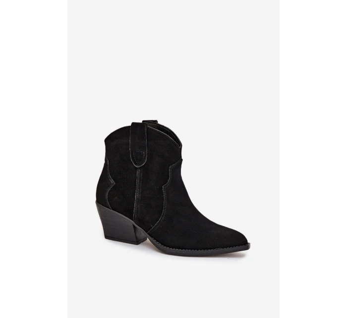 Boty na podpatku  model 219125 Step in style