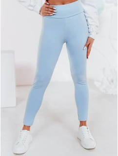 Dámské legíny s vysokým pasem SOFLEGG modré FashionStreet UY2512