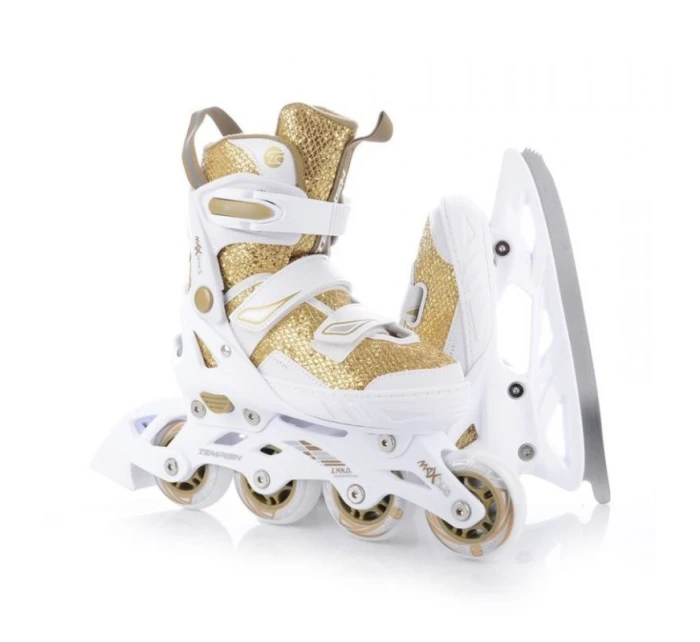 Brusle, nastavitelné brusle Tempish Enbo Duo Girl Gold Jr 13000008259