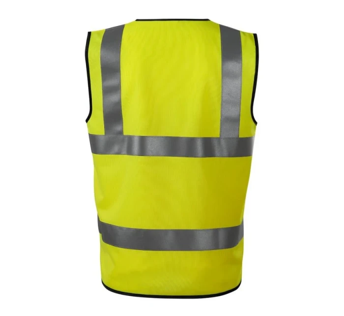 HV Bright Reflexní vesta Rimec MLI-9V397 fluorescenční žlutá