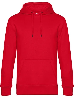 B&C KING Hooded_° Pánská mikina s kapucí 01.U02K red