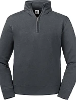 Russell Athletic 270M Mikina s 1/4 zipem "Authentic" 10.270M convoy grey