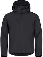 Classics Softshell Hoody M Pánská 3vrstvá softshellová bunda s kapucí model 22471052 black - Clique