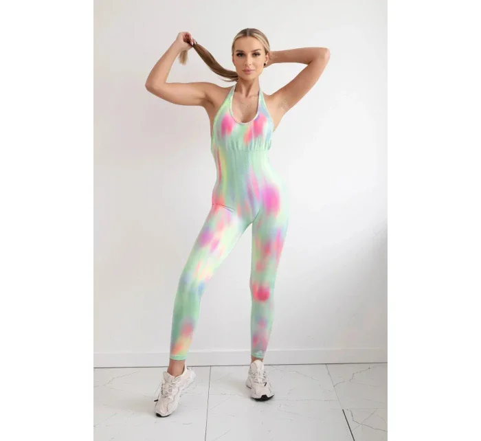 Fitness oblek s model 20129813 zelený - K-Fashion