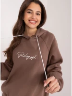 Bluza RV BL model 19506471 brązowy - FPrice Bluza RV BL model 19506471 brązowy - FPrice