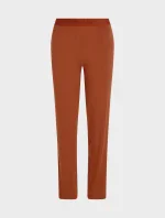 Dámské pyžamové kalhoty SLEEP PANT 000QS7007E GCU karamelová - Calvin Klein