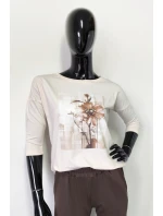 model 21462729 BLOUSE - OFF PINK