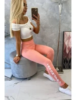 Brooklyn meruňkové legíny kalhoty Brooklyn meruňkové legíny kalhoty