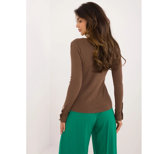 Jumper AT SW 2334.49 hnědý Jumper AT SW 2334.49 hnědý