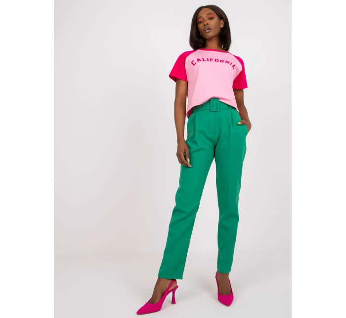 DHJ kalhoty SP 12787.21X světle zelená