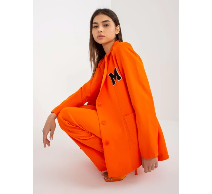 Bunda LK MA model 18445488 oranžová - FPrice Bunda LK MA model 18445488 oranžová - FPrice