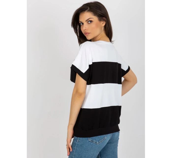 Halenka RV BZ 8640.36X bílá a černá