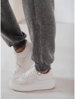 Dámská tmavě šedá tepláková souprava KEILI FashionStreet AY0647 Dámská tmavě šedá tepláková souprava KEILI FashionStreet AY0647