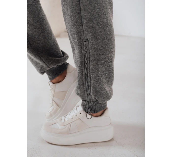 Dámská tmavě šedá tepláková souprava KEILI FashionStreet AY0647 Dámská tmavě šedá tepláková souprava KEILI FashionStreet AY0647