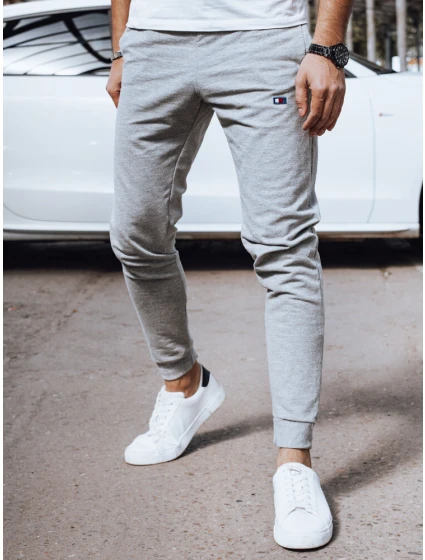 FashionStreet pánské světle šedé tepláky UX4375