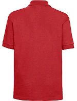 Dětské piqué polo z těžké bavlny 10. bright red model 22474413 - Russell Athletic Dětské piqué polo z těžké bavlny 10. bright red model 22474413 - Russell Athletic