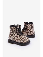 Dětské Botky s Zipem Bežové model 21636505 - Boto Dětské Botky s Zipem Bežové model 21636505 - Boto