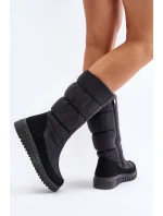 Dámské zimní boty na zip Progress model 21677038 Černé - Boto