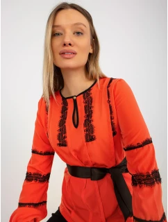 Dámská halenka LK BZ model 18309912 oranžová - FPrice