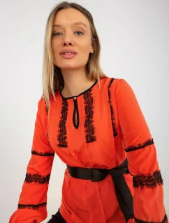 Dámská halenka LK BZ 506122.35x oranžová - FPrice