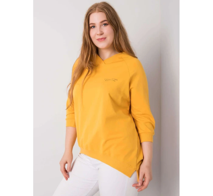 Halenka RV BL 6852.22P tmavě žlutá