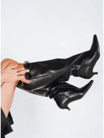 Dámské černé boty FashionStreet ZY1190