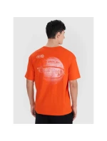 Pánské tričko oversize s potiskem model 21436916 pánské - 4F Pánské tričko oversize s potiskem model 21436916 pánské - 4F