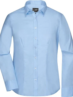 JN keprová halenka s dlouhým rukávem 02.0 light blue model 22488298 - Daiber