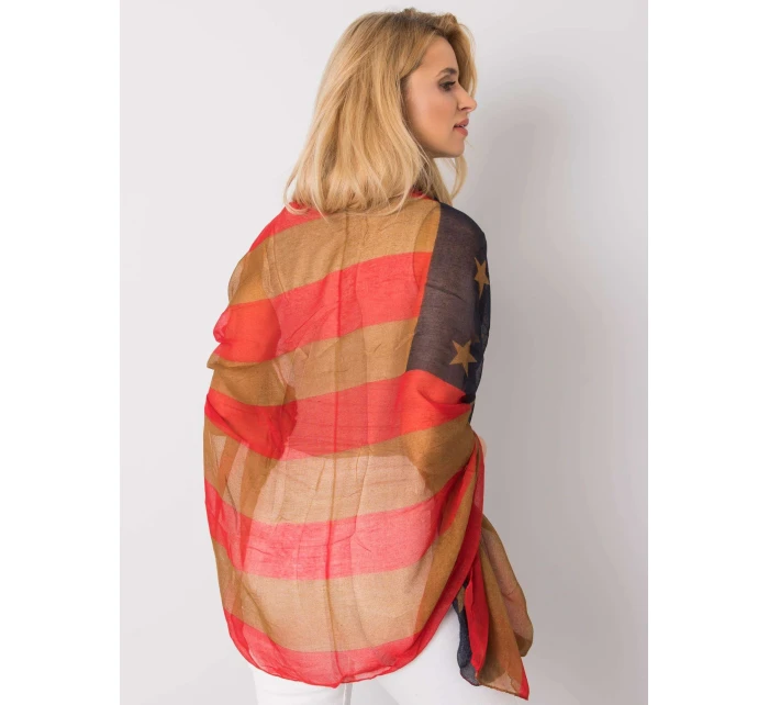 Šátek AT CH S 1843 světle hnědý