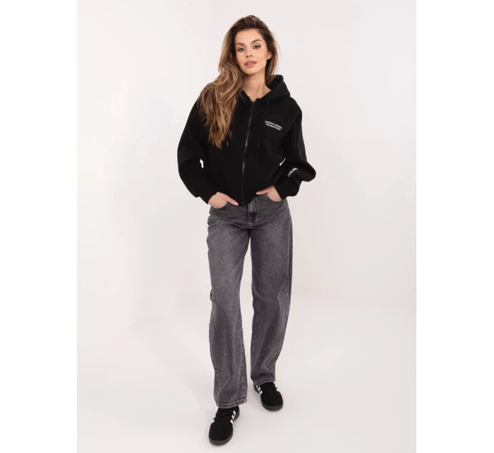 Mikina D10600BI02863A3 černá Mikina D10600BI02863A3 černá