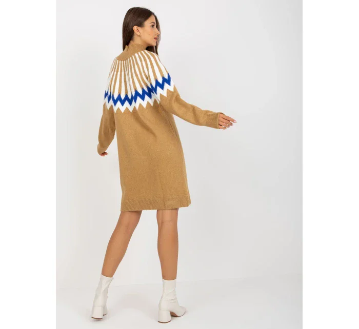 Dámské šaty LC SK 0098 okrové