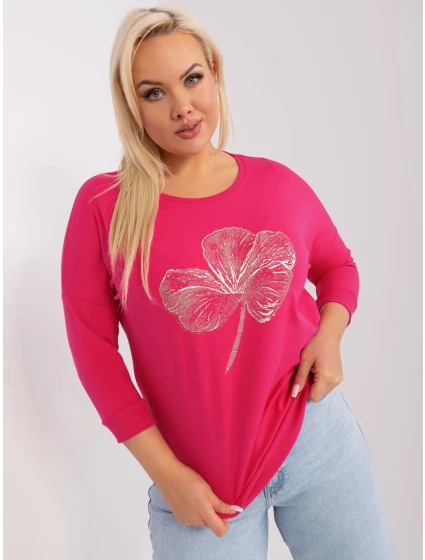 Halenka RV BZ 9191.78 fuchsiová Halenka RV BZ 9191.78 fuchsiová