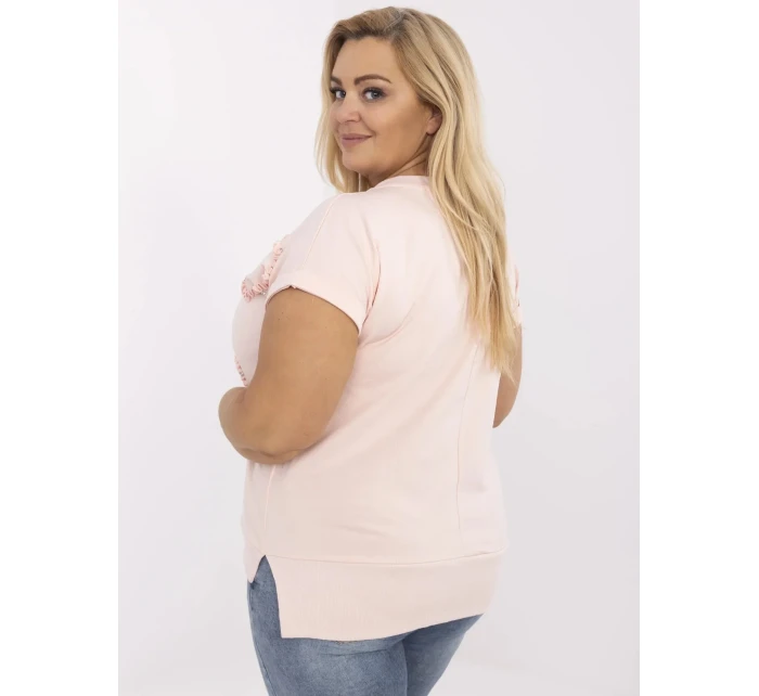 Bluzka RV BZ model 21072714 jasny różowy - FPrice