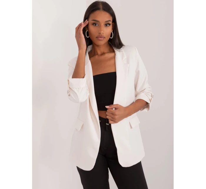 Żakiet TW ZT BI model 20143407 ecru - FPrice