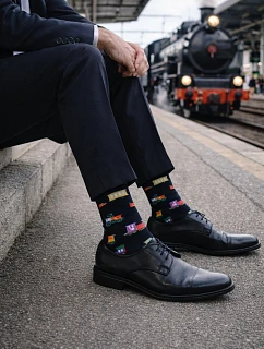 Pánské ponožky Lokomotivy 0125.115