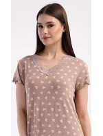 Dámská noční košile s krátkým rukávem model 21345616 - Vienetta