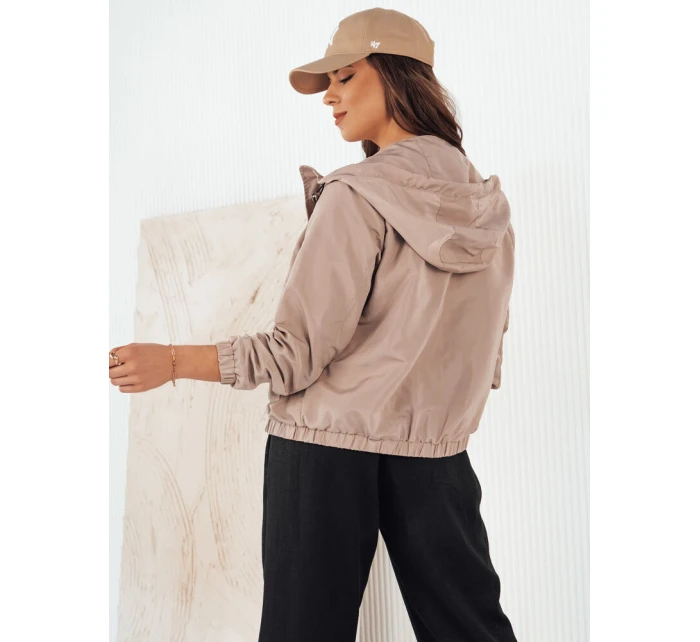 Dámská přechodná bunda BELIJ béžová FashionStreet TY4255 Dámská přechodná bunda BELIJ béžová FashionStreet TY4255