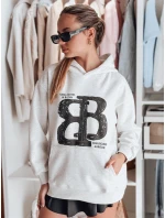 Dámská mikina oversize šedá Dstreet model 21988067 - FashionStreet Dámská mikina oversize šedá Dstreet model 21988067 - FashionStreet