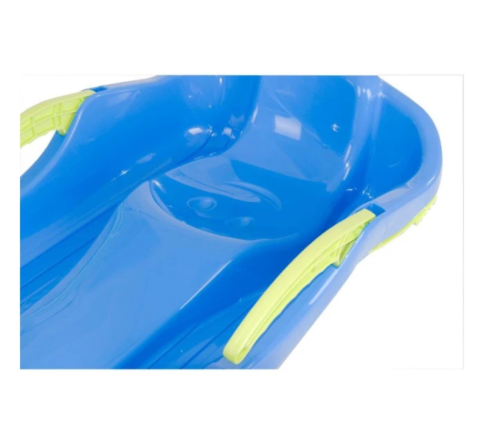 PLASTOVÉ KUFRY SE ZÁVODNÍMI BRZDAMI V MODRÉ BARVĚ