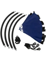 ZAHRADNÍ HOUPAČKA ČAPÍ HNÍZDO 120CM MODRÁ