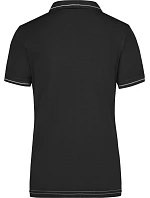 JN Dámské žerzejové elastické polo 02.0 black/white model 22487079 - Daiber JN Dámské žerzejové elastické polo 02.0 black/white model 22487079 - Daiber