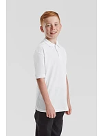 Fruit of the Loom Kids 65/35 Polo Dětské piqué polo 16.3417 red Fruit of the Loom Kids 65/35 Polo Dětské piqué polo 16.3417 red